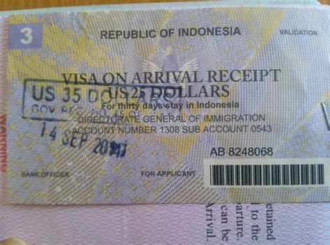 indonesia visa on arrival for indians